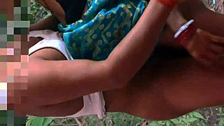 Desi Hot Santhali Woman Enjoys Outdoor Fucking
