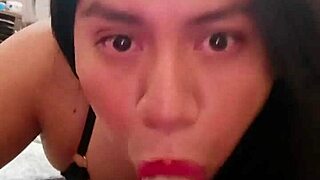 I boldly suck my dildo as a transsexual.