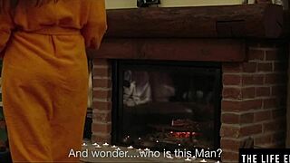 Look at that perfect country girl frigging herself hard by the fire!