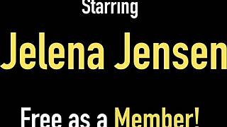 Jelena Jensen Fucks Herself With High Heel