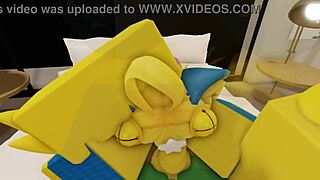 Cute Furry Couple Engages In Intense Fucking With Monster Cocks In Modern Roblox House