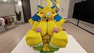 Cute Furry Couple Engages In Intense Fucking With Monster Cocks In Modern Roblox House