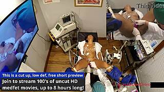 Orgasm research with Melany Lopez in hospital setting 😏