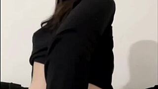 HORNY BRITISH GIRL'S SOLO TOY PLAY is INTENSE and full of pleasure