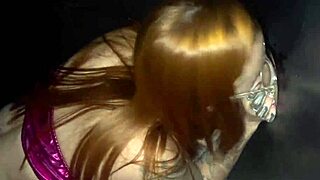 me and redhead friend suck huge cocks in glory hole while cuckold films