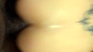 Intense BBC interracial pounding creamy pussy