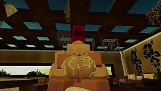 Slut gets fucked hard roblox