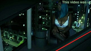 the hot british teen gets spitroasted, cum in mouth and on tits