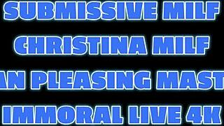 Christina shines in wild ass-slapping squirting orgy with Porno Dan!