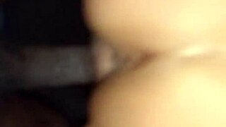 Intense BBC interracial pounding creamy pussy