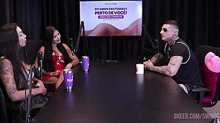 Compilation of kylian cria's casting with tifany rocha and didy reis part 2 on sheer red