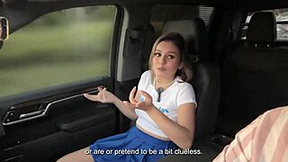 Colombian melanie caceres uses juanbustos roads fuckmachine all over the city - squirt