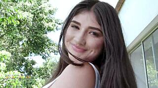 Shy Cute Colombian Emma Smak Gets Fucked By 3 Guys With First Double Anal Penetration Dp And Pussy Creampie