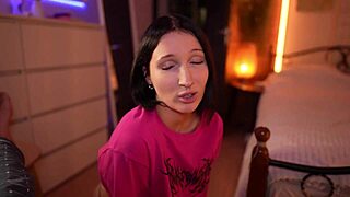 girl asks for cock to heal her throat