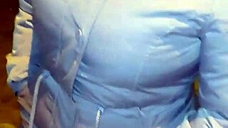 i found a mature whore with huge ass on the street in red lingerie, proposed fucking, she accepted.