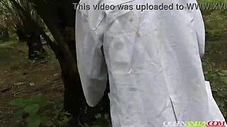 the doctor and the science student got caught while practicing it in the bush