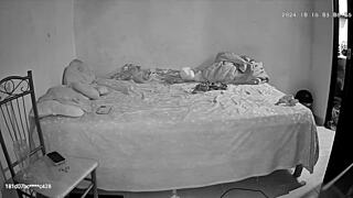 Cámara oculta de mi puta esposa con el vecino parte 4