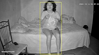 Cámara oculta de mi puta esposa con el vecino parte 4