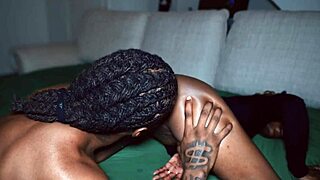 Pretty wife gets her body worshipped in intimate session