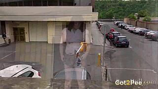 Outdoor compilation of wet ladies in nature