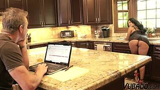 Busty Milf Enjoys Doggystyle Position