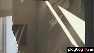 Suggestive Hot All Natural Ebony Teen Victoria Antoinette Reveals Enticing Black Pussy