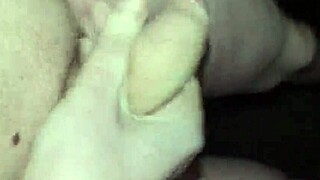 I masturbate outside at night with my big cock