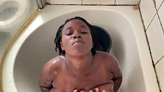 All Black Hardcore Threesome By These Two Bisexual African Lesbians And A Big Black Dick And Pee In The Mouth