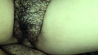 Chubby Latina Shows Big Pussy Close Up in Homemade Roleplay