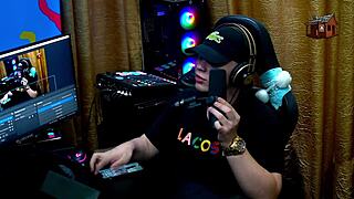 during the podcast, daniely and patricia kissed passionately, leaving ruan speechless