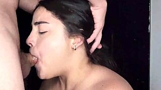 does my stepbrother's kiss lead to a passionate blowjob?