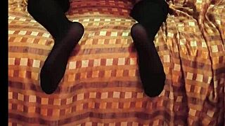 skinny amateur girl dances seductively on camera