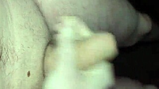 I masturbate outside at night with my big cock