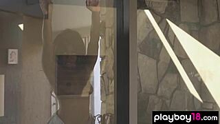 Suggestive Hot All Natural Ebony Teen Victoria Antoinette Reveals Enticing Black Pussy