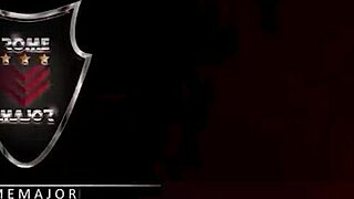 Kitana Montana eats his cum! Rome Major fucks her mouth!