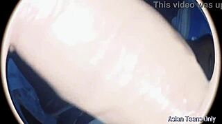 Huge Dick Fucks Giant Pussy Through Spy Eyes!