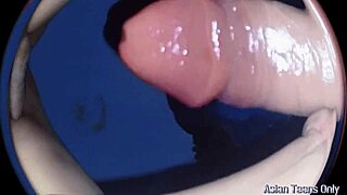 Huge Dick Fucks Giant Pussy Through Spy Eyes!