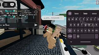 Sexo em publico com loira submissa