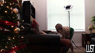 i am the big tit elf getting creampie from santa