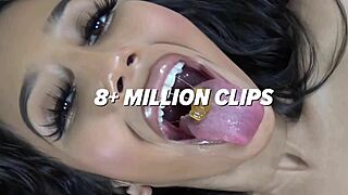 Brittney Amber explores the glory hole setup