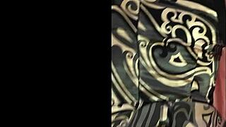 1801 eos ip - vert full - french amateur slut clothed in black white fuck pink satin panties fuck deepthroat ass to mouth sextoys