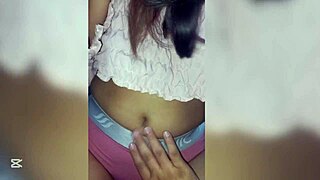 18-Year-Old Blonde Sucks Fingers, Rides Old Man's Cock