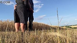 Mature Step Mother-In-Law In Sexy Dress Makes Son-In-Law Cum While Wife Doesn't See 😏