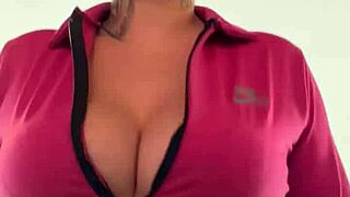 Am I dripping on my tits at the gym?