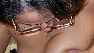 Mature Milf Sucks Me Off After Catching Me With Her Panties