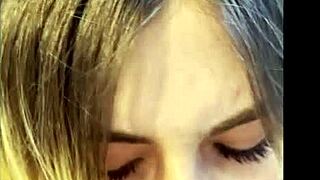 intense pov blowjob for fortunate man