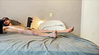 Masturbation With Stroking Sucking Vibrating Toy