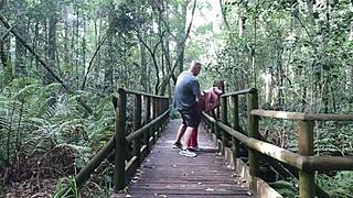 we have sex in the garden of eden and nearly got caught 😏