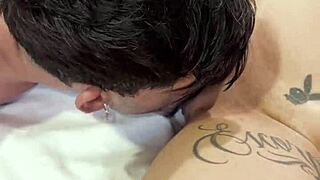 sexy latina friend gives amazing massage fuck part two