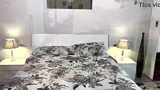 Hot Horny Blonde With Big Tits And 2 Big Cocks